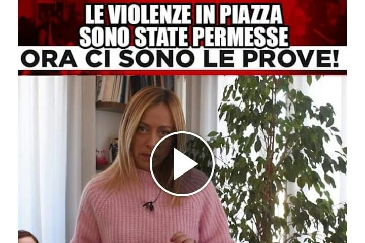 Giorgia Meloni scopre le carte in tavola: “Ecco le prove, il Viminale trattò con i violenti. Lamorgese vada a casa e la sinistra si scusi” (Video)