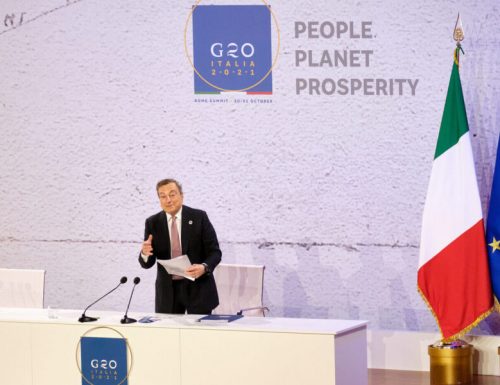 G20, Giorgia Meloni non ha dubbi: “Draghi ha avuto i suoi meriti, ma l’Europa sul clima doveva usare lo strumento dei dazi”