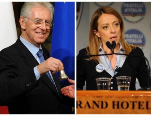 Mario Monti vuole imbavagliare l’informazione. Meloni lo stronca: “Avvertitelo che viviamo in democrazia”