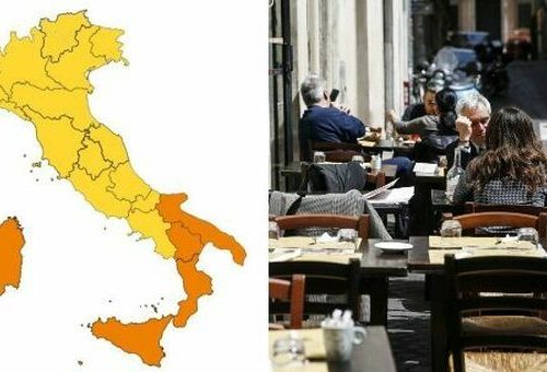 Covid, da oggi 7 regioni in “zona gialla”.  Lazio e Campania entro Capodanno?