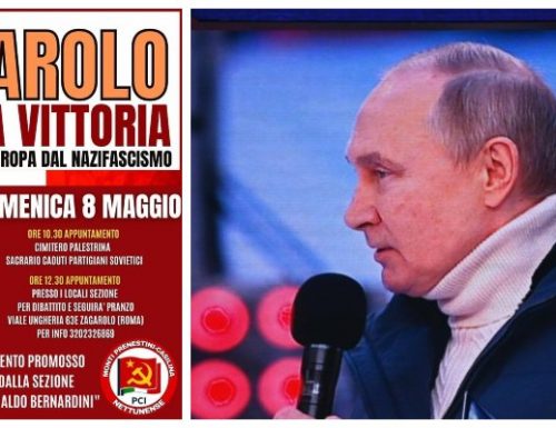 A Zagarolo la “Z” diventa russa, lo scandalo dei comunisti putiniani indigna anche il Pd e il sindaco di sinistra