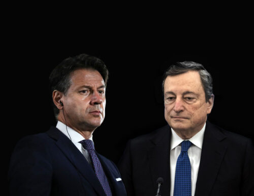 Draghi mette il naso negli affari di famiglia, e chiede a Grillo di far fuori Conte, “Giuseppi” va su tutte le furie: “Il premier non si immischi”