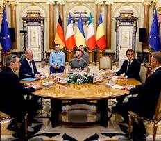Incontro dei leader Ue a Kiev, Draghi: “All’Ucraina sostegno incondizionato. La vogliamo nell’Ue”