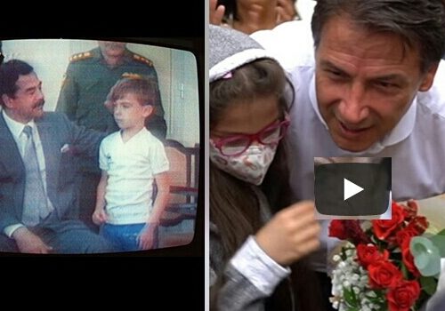 Conte in stile Saddam: quel video imbarazzante con i bambini: “Sono piccola, altrimenti ti voterei…”