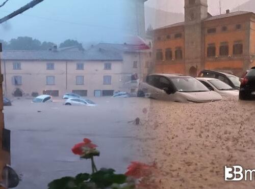 Forte alluvione nelle Marche, triste il bilancio: 7 morti e tre dispersi, tra cui un bambino. Strade come fiumi in piena (Video)