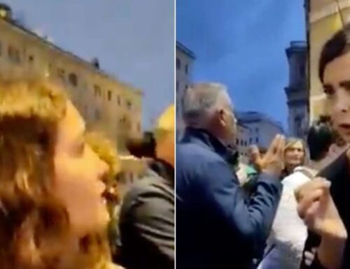 La Boldrini insiste, dopo essere stata cacciata  dalle femministe s’intrufola pure nella piazza Cgil