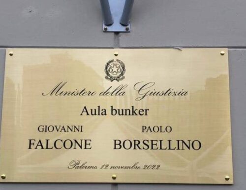 Riconoscimento per le vittime di Mafia, l’aula bunker dell’Ucciardone intitolata a Giovanni Falcone e Paolo Borsellino