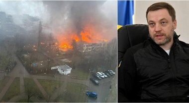 Elicottero precipita su un asilo vicino a Kiev: 18 morti, tra le vittime il ministro degli Interni
