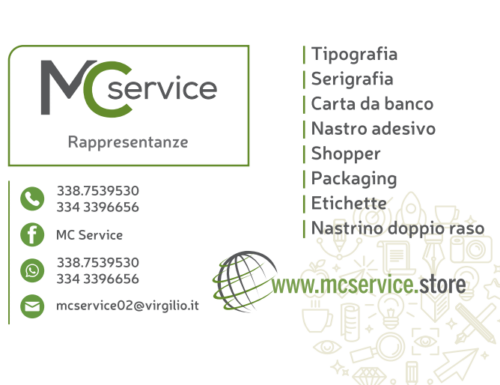 A Caserta “MC Service”, Tipografia, Serigrafia, Carta da Banco, Nastro Adesivo, Etichette e tanto altro