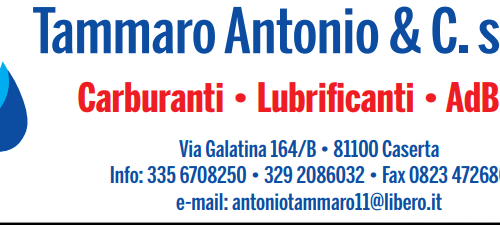 A Caserta, “Carburanti, Lubrificanti, ad Blue” di Tammaro Antonio