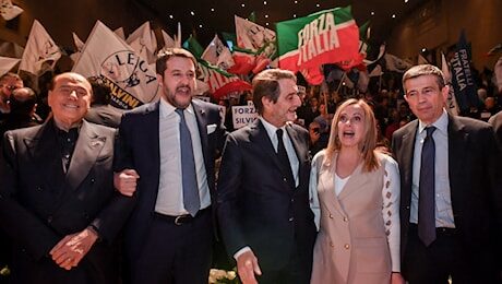 Milano, i leader del centrodestra uniti per Fontana: “Con noi l’Italia vera, che non crede alle menzogne di una politica vecchia e falsa”