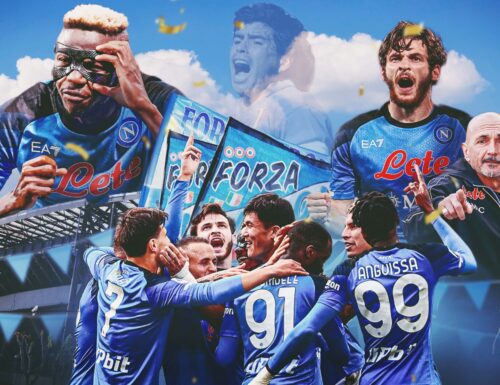 Napoli Campione d’Italia  vince lo scudetto ed entra nella storia