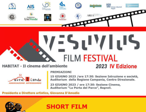 Dal 15 giugno IV Edizione “Vesuvius Film Festival”, diretto dall’arch. Giovanna Damodio