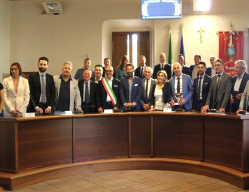 Città di Acri (Cosenza), il Colonnello Calcagni riceve la cittadinanza onoraria