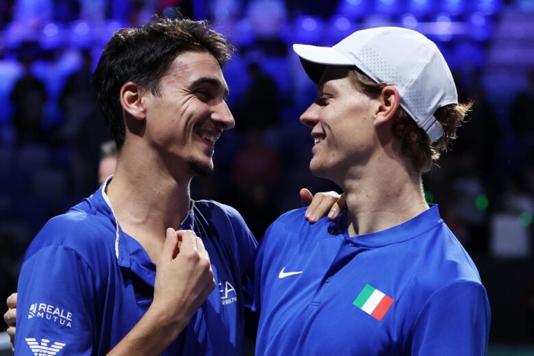 Coppa Davis: l’Italia c’è! Prima Sinner poi Donego. Dopo la Serbia in finale con l’Australia