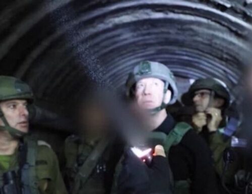 La scoperta di Israele:  un tunnel di Hamas vicino al valico di Erez
